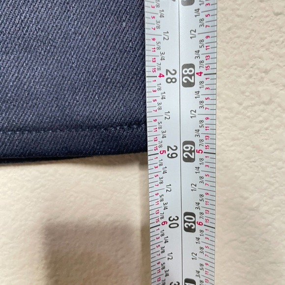 Kato By Hiroshi 32 Mens Blue Regular Fit Flat Front Low Rise Chino Pants - Picture 11 of 12